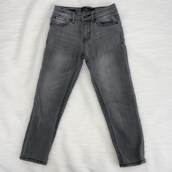 Girl’s Lucky Brand Gray Zoe Skinny Jeans Size 6 - Picture 1 of 4